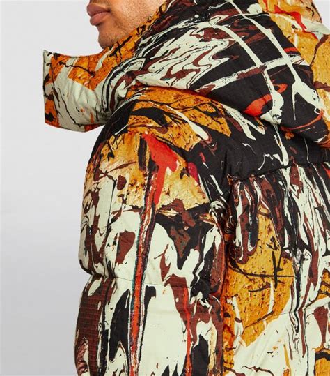Amiri Paint Splatter Puffer Jacket Harrods Us