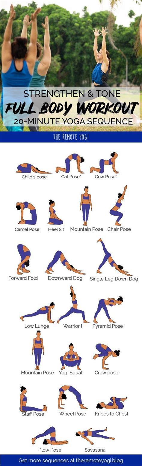 Full Body Yoga Workout Free Printable Pdf Full Body Yoga Workout