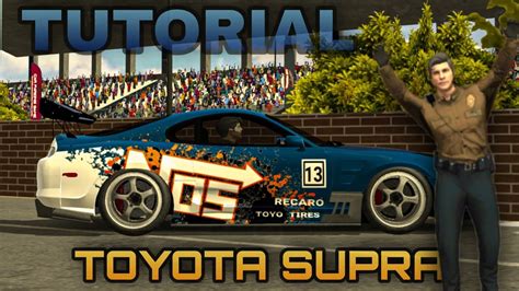 Toyota Supra Livery Tutorial Easy Tutorial Car Parking Multiplayer New Update