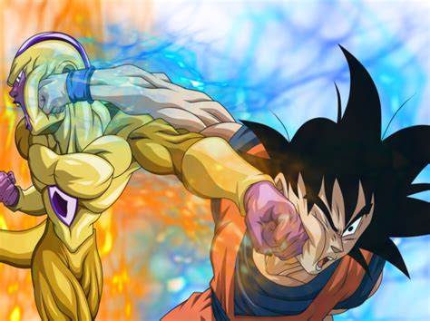 Goku Vs Golden Freezer Personajes De Dragon Ball Dibu