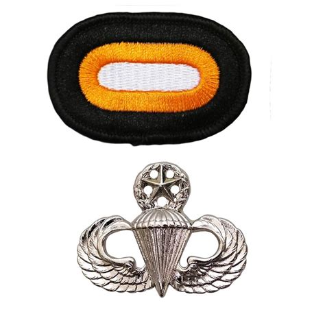 Us Military Master Parachutist Metal Badge Us Jump Wings Basicus Army
