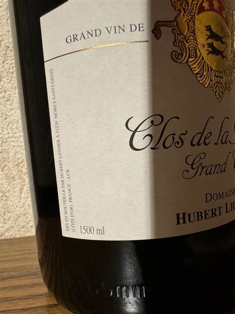 2017 Domaine Hubert Lignier Clos De La Roche Grand Cru 1 Magnum 1