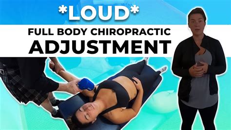 Loud Full Body Chiropractic Adjustment Relaxing Asmr Youtube