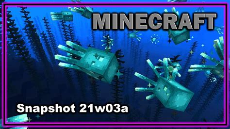 New Glow Squid Glow Lichen And Glowing Item Frames Minecraft 117