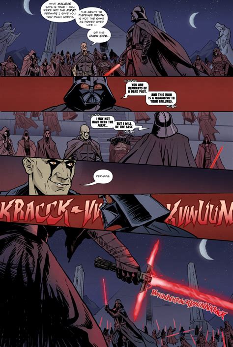 Vader Meets The Dark Lords Of The Sith A Star Wars Comic 8 Rstarwars