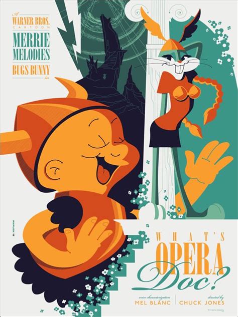 Whats Opera Doc Bugs Bunny Variant Mondo Poster By Tom Whalen Tom