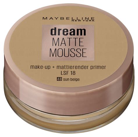 Product title maybelline dream matte mousse foundation, creamy nat. Maybelline Dream Matte Mousse Make Up | Maybelline dream ...