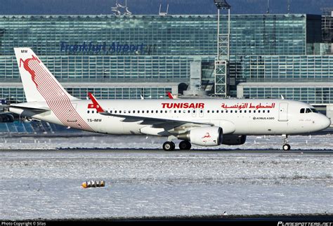 TS IMW Tunisair Airbus A320 214 WL Photo By Silas ID 557341
