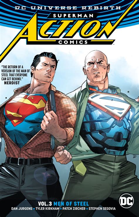 Action Comics Vol 3 Men Of Steel Rebirth Fresh Comics