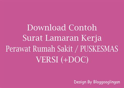 Contoh surat lamaran kerja | selamat pagi, belajar itu mudah. Download Contoh Surat Lamaran Kerja Simpel #2019 - Blog ...