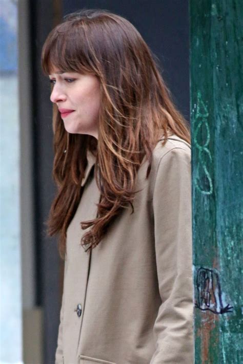 Dakota Johnson On The Set Of Fifty Shades Darker In Vancouver Hawtcelebs