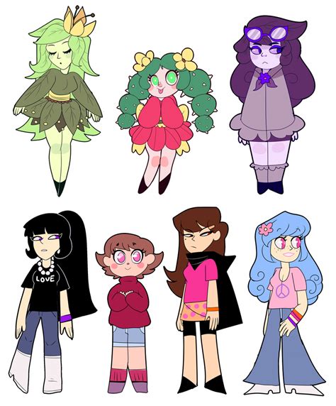 Old Ocs 1 By Zamiiz On Deviantart