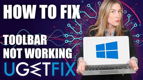 How To Fix Windows 10 Toolbar Not Working Youtube