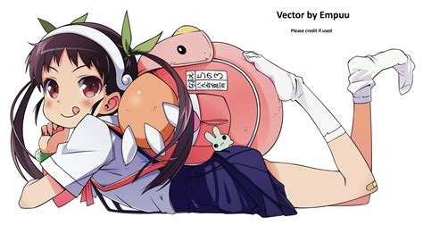 Tapety Ilustrace Monogatari Series Anime Kreslen Poh Dka Pusa