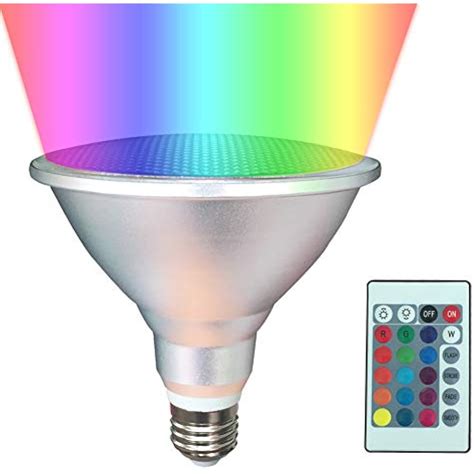 Par38 Led Light Bulb 20w Flood Outdoorindoor Dimmable Rgb Color