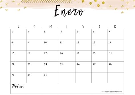 Calendario 2020 Para Imprimir Por Meses Bonitos Calendario 2019
