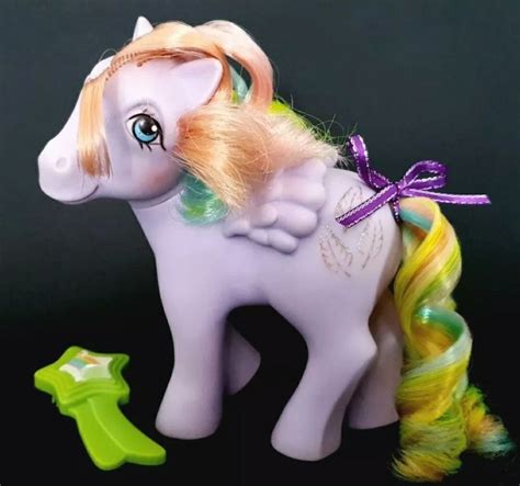 Vintage My Little Pony With Tickle Rainbow