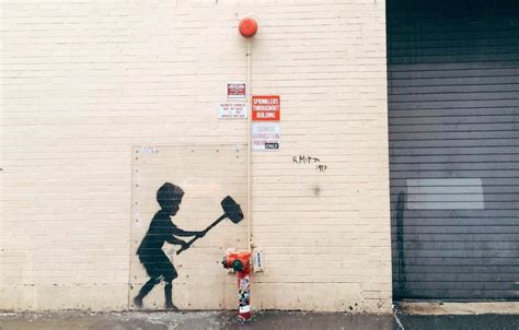 Famed street artist banksy has joined. Kunstheld Banksy is terug met nieuwe protestkunst - Apparata