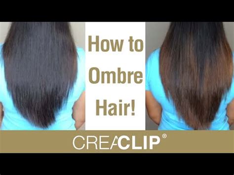 What to consider before attempting ombre hair? How to DIY Ombre color at home! Color your own hair! - YouTube