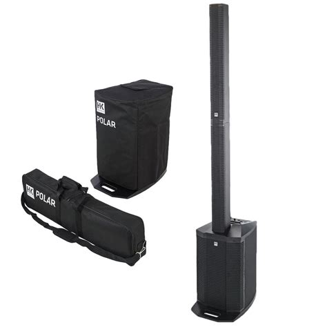 Hk Audio Polar 10 2000w Column Pa System W Bluetooth 50 And Prot