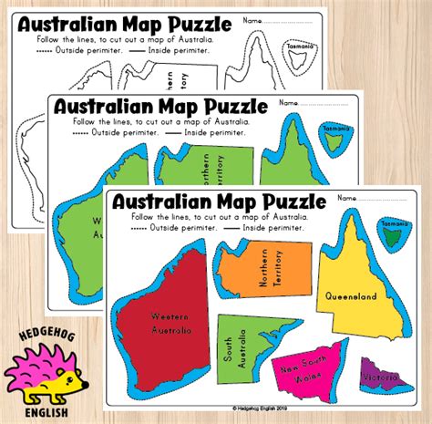 These Bright Puzzle Maps Make Learning About Australia Fun Australian