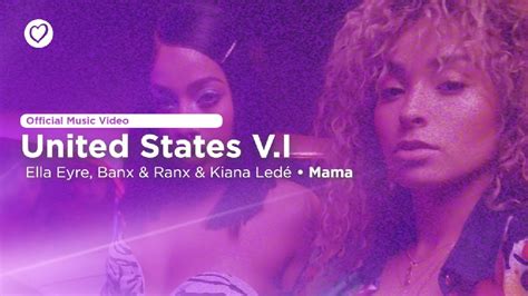 Ella Eyre Banx And Ranx And Kiana Ledé • Mama • Usvi 🇻🇮 • Official