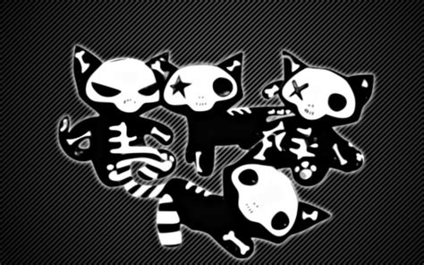 Hd Skull Cats Wallpaper Download Free 95334