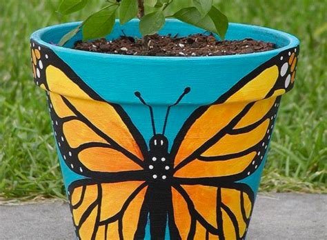30 Decorative Pot Painting Ideas To Brighten Up Your Garden Garden
