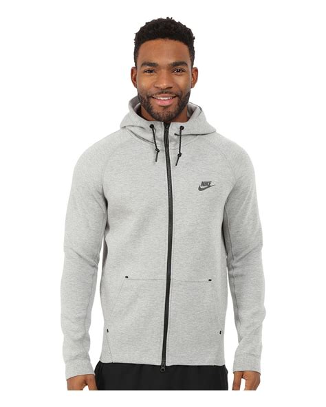Nike Tech Fleece Aw77 10 Full Zip Hoodie In Gray For Men Lyst