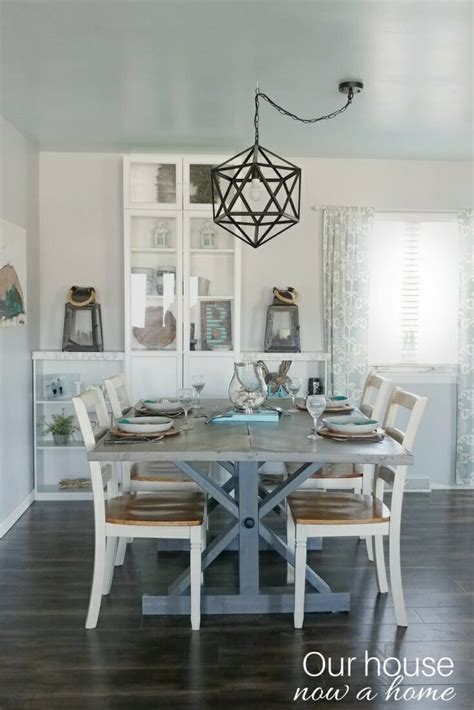 How To Blend Fall Decor Into A Blue And Coastal Themed