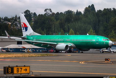 Beef and potatoes, prawn cocktail and coffee cake. N1787B - Malaysia Airlines Boeing 737-800 at Seattle ...