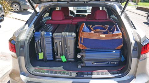 Acura Rdx Luggage Test How Much Cargo Space Autoblog