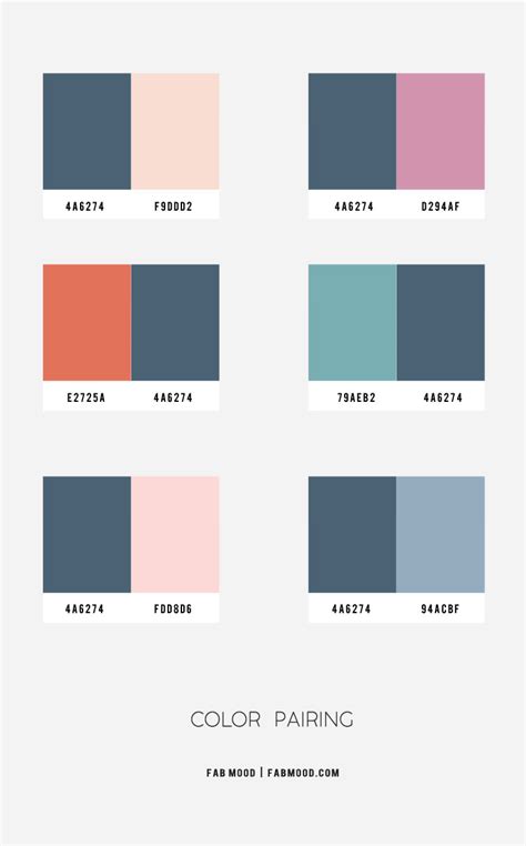 Color Combos Color Palette Color Schemes 1