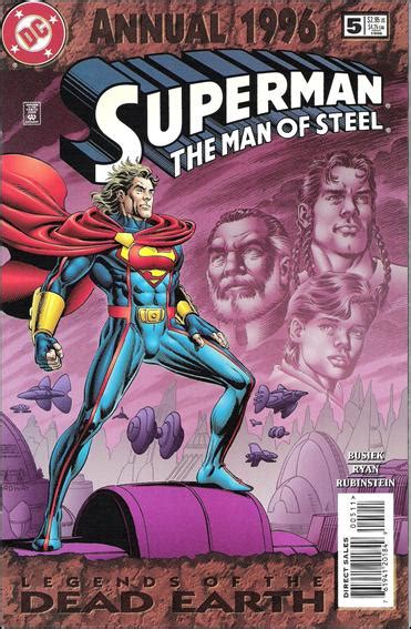 Superman The Man Of Steel Annual 5 A Jan 1996 Comic Book By Dc
