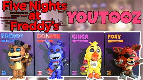 FIVE NIGHTS AT FREDDY S YOUTOOZ FIGURES Review And Unboxing YouTube