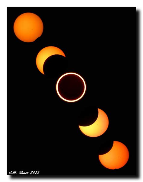 Annular Eclipse Composite Jerry Shaw Sky And Telescope Sky And Telescope