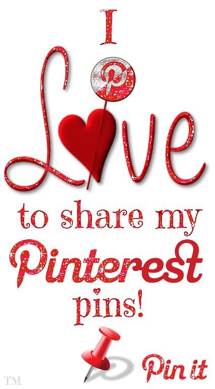 i love to share my pinterest pins happy pinning
