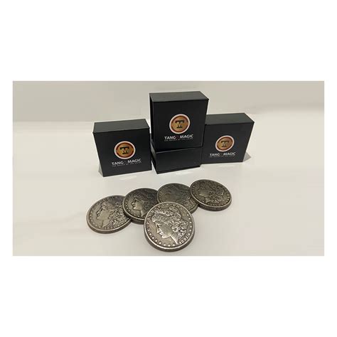 Replica Morgan Expanded Shell Plus 4 Coins Accessoires De Magie Pièces Magie Directe