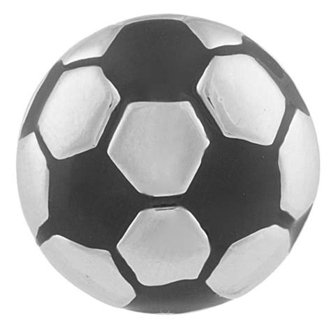 Silver And Black Soccer Ball Snap Dreamtime Creations