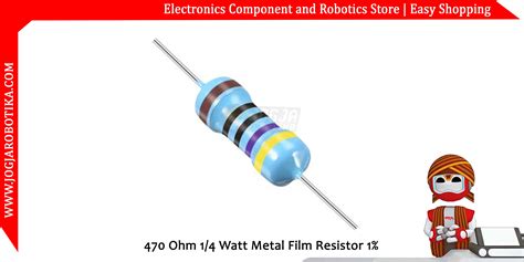 Jual 470 Ohm 14 Watt Metal Film Resistor 1