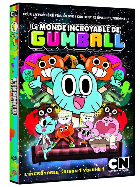 Le Monde Incroyable De Gumball Saison 1 Volume 1 Gumball Dvd Blu Ray