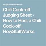 How To Host A Chili Cook Off Photos