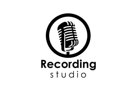 Recording Logo Creative Illustrator Templates ~ Creative Market