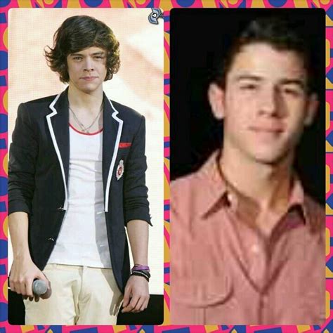 I Made This Cute Pic Of Nick Jonas And Harry Styles I Love Both Of Them