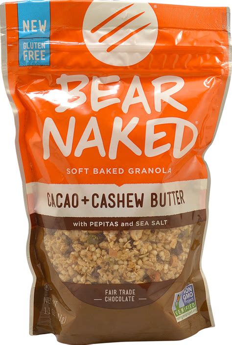 Bear Naked Soft Baked Granola Gluten Free Cacao Plus Cashew Butter