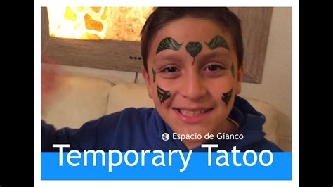 Temporary Tattoo For Kids Tatuajes Temporales Para Niños