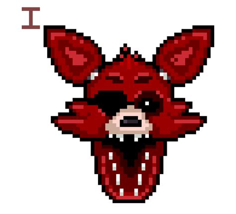 Foxy Head Pixel Art Maker