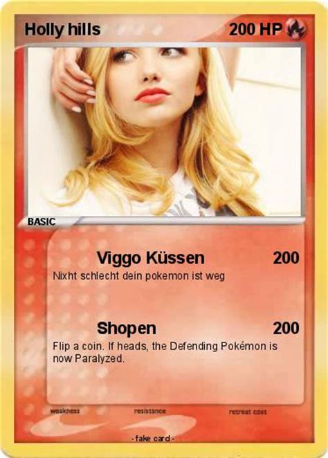 Pokémon Holly Hills 13 13 Viggo Küssen My Pokemon Card