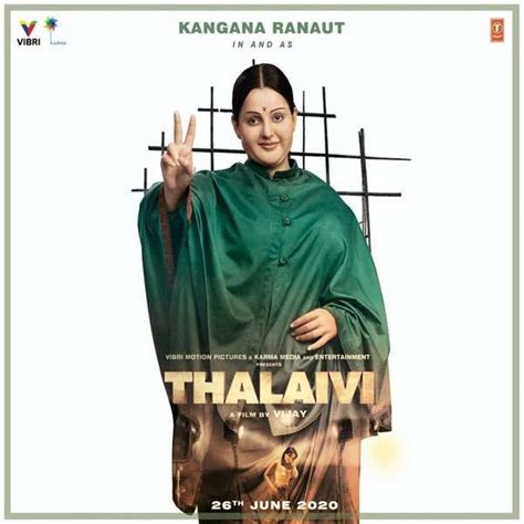 Watch Thalaivi Teaser Kangana Ranaut Impresses With Her First Look