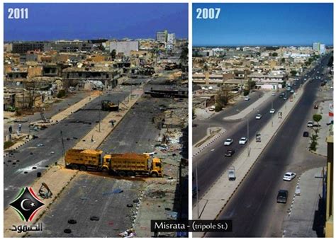 Libya Before And After Image Shows What A Natoun